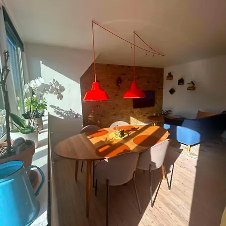 Bright, Colorful With A Balcony In The Heart Of Apartment